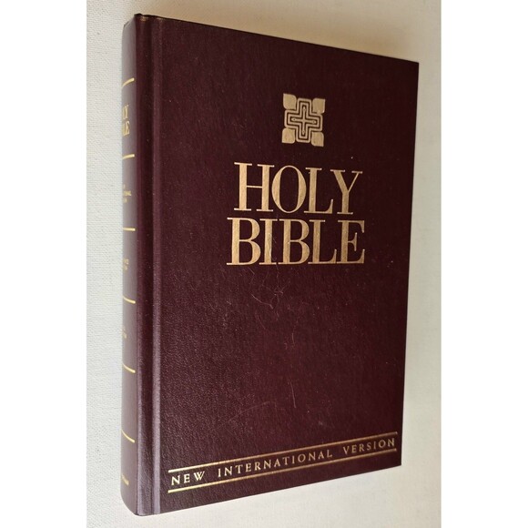 Holy Bible NIV New International Version Red Letter Reference Ed. 1988 HC Zonder - Picture 1 of 3